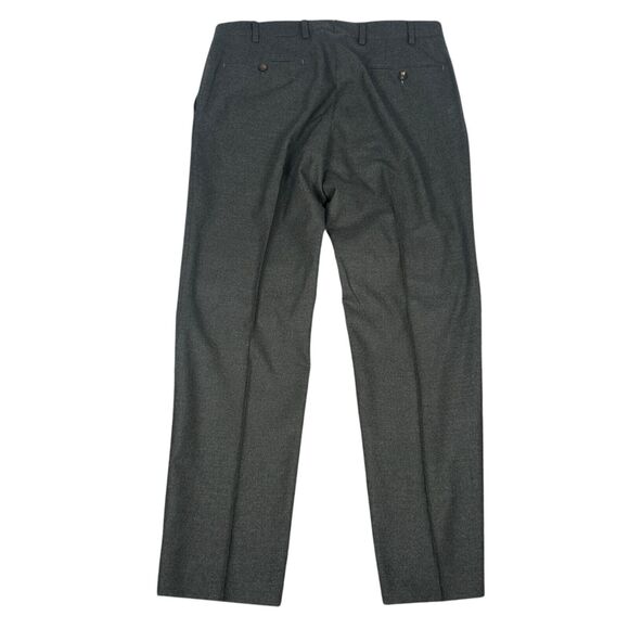 Marco Pescarolo Slim 80 Dress Pants Trouser Men’s 48 US 33 x 28 Charcoal Gray - Picture 2 of 11